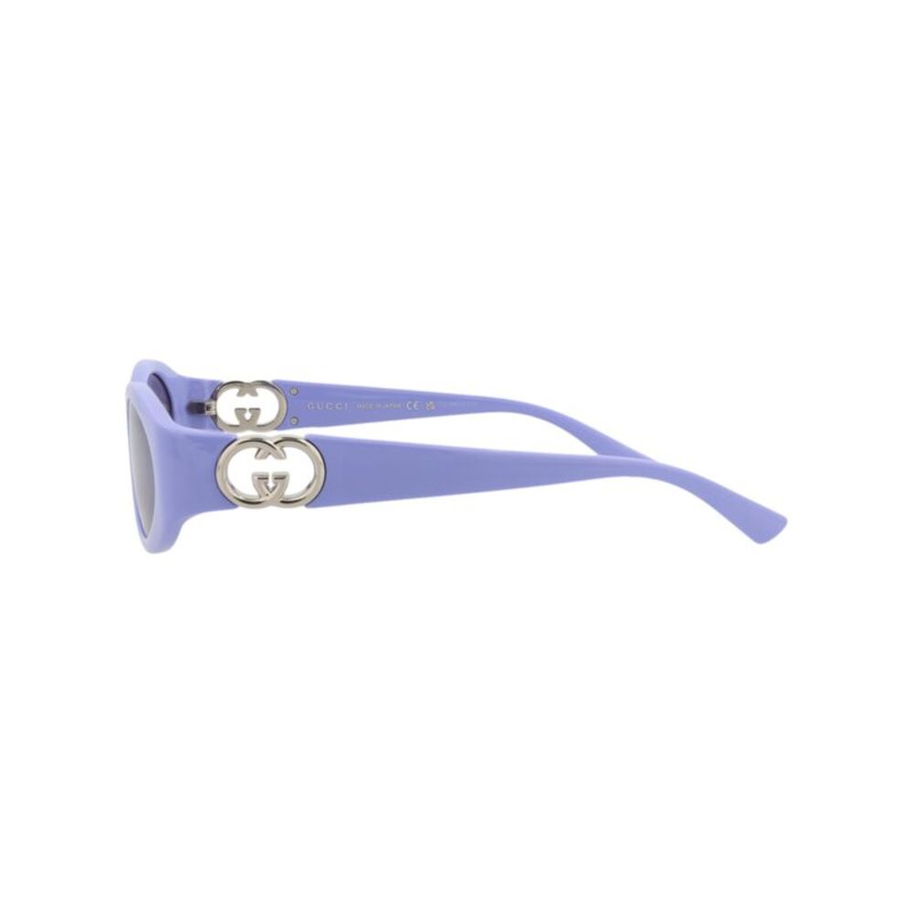 Round-Frame Injection Sunglasses - Picture 3 of 5